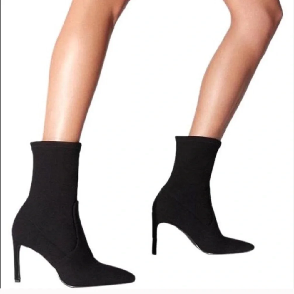 Stuart Weitzman ✨ NWT Rapture Boot | Black - Picture 2 of 14
